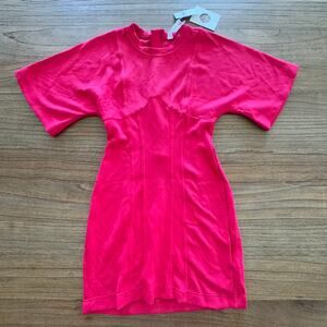 Daily Practice (Anthropologie) Short-Sleeve Mini Dress - Size XXS